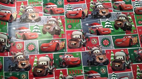 christmas wrapping paper cartoon|disney cars wrapping paper rolls.